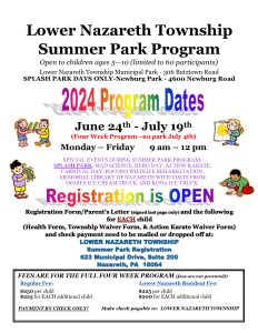 Summer Park Program