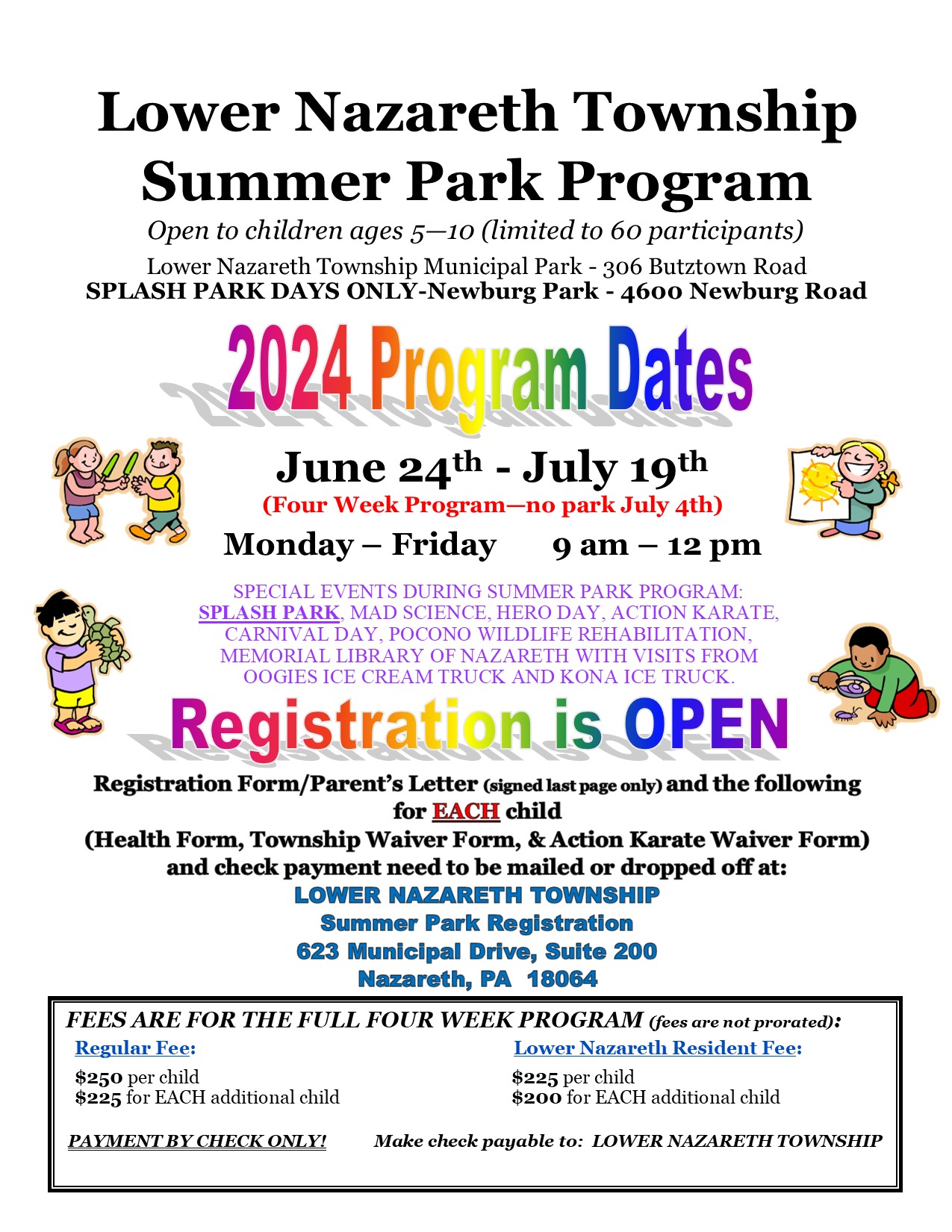 Summer Park Program